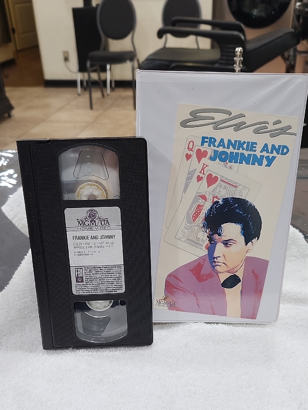 ELVIS "FRANKIE AND JOHNNY VHS TAPE